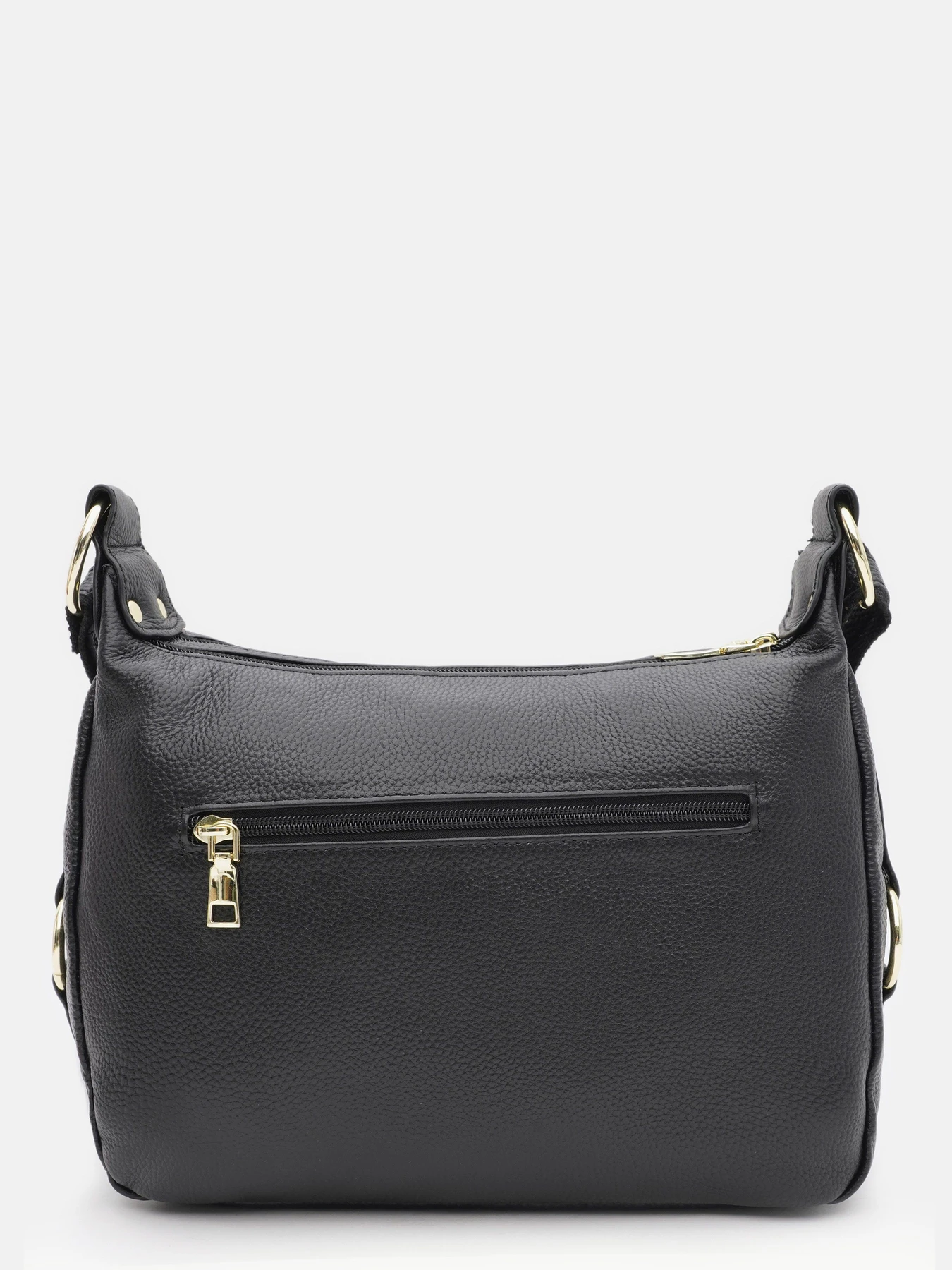 Сумки Borsa Leather модель K1669bl-black Фото