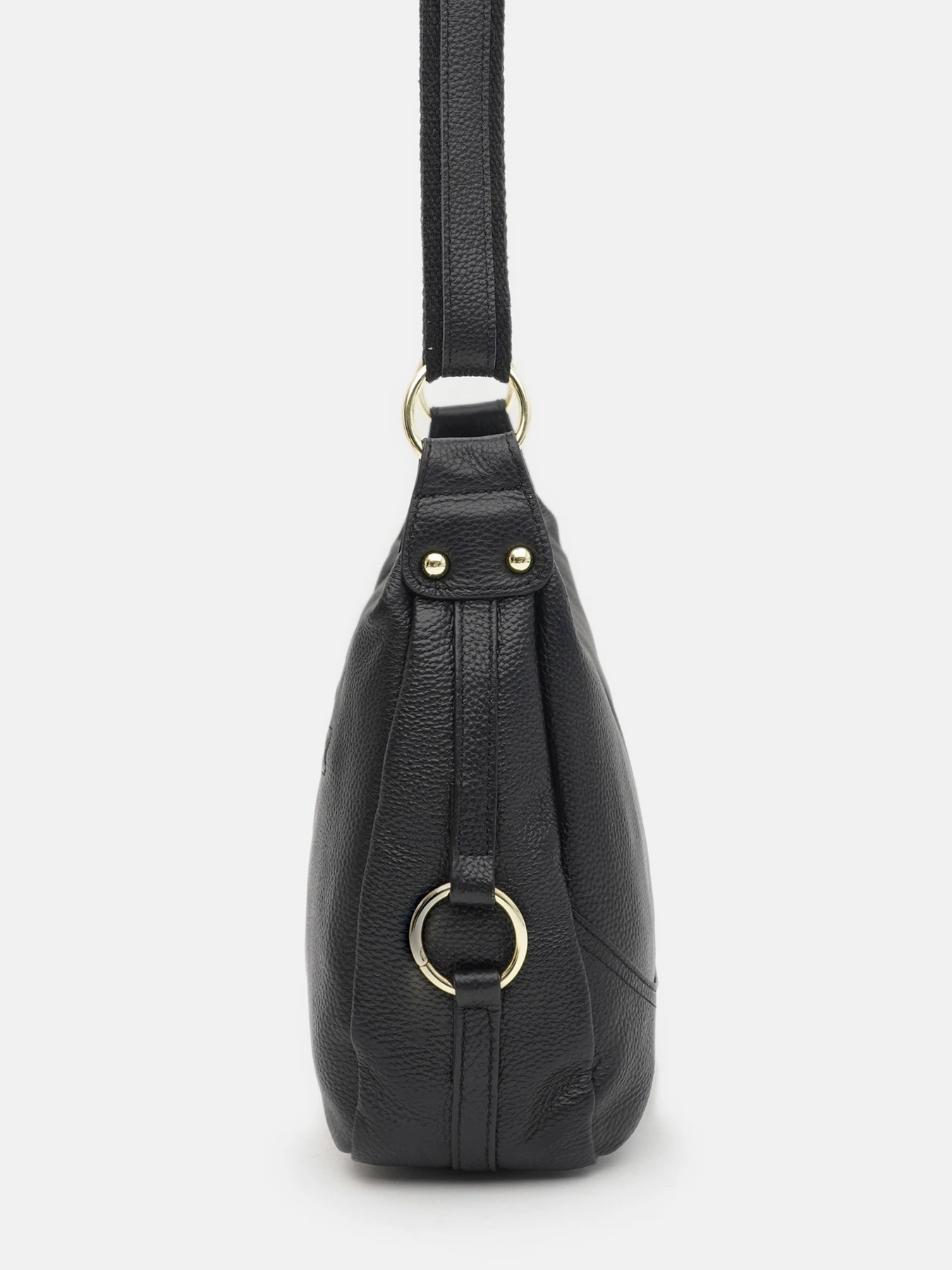Сумки Borsa Leather модель K1669bl-black Фото