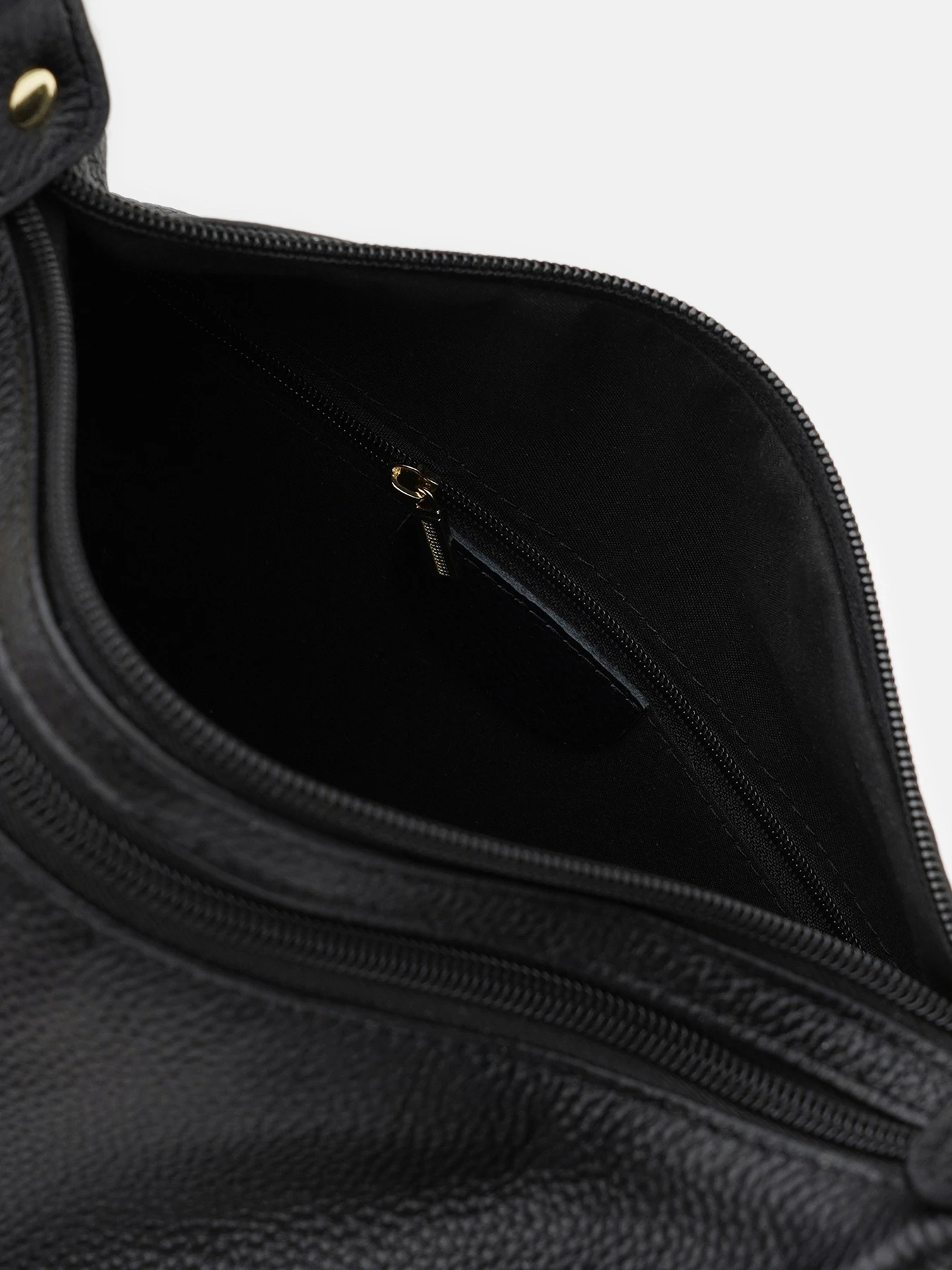 Сумки Borsa Leather модель K1669bl-black Фото