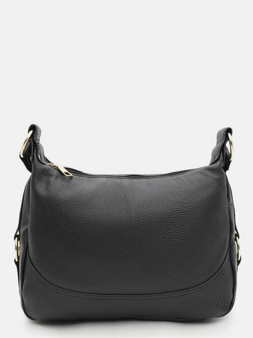 Сумки Borsa Leather модель K1669bl-black Фото