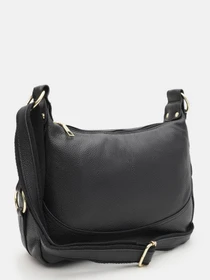 Сумки Borsa Leather модель K1669bl-black Фото