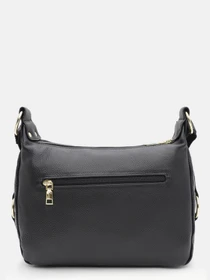 Сумки Borsa Leather модель K1669bl-black Фото