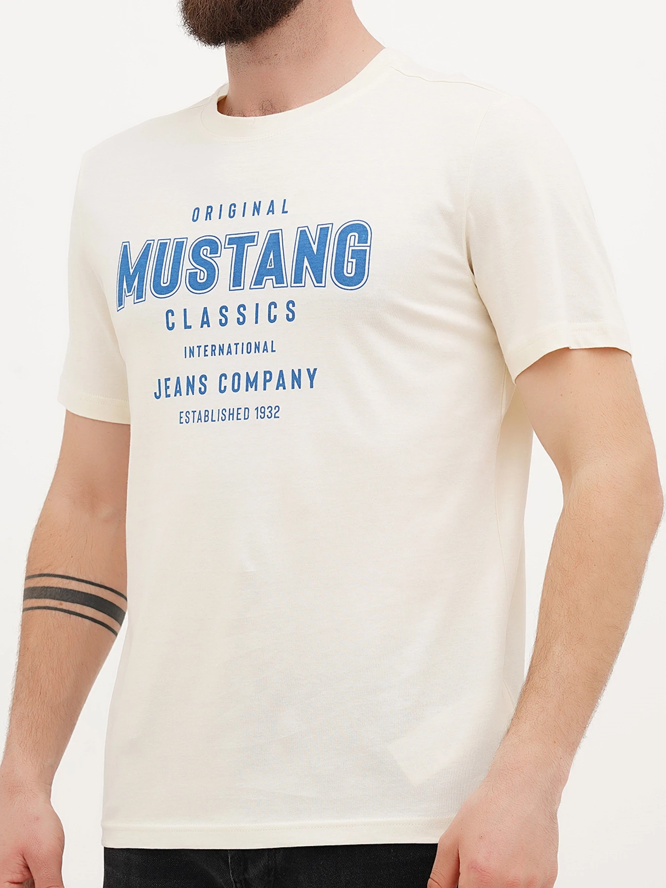 Футболки и поло Mustang Jeans Alex C Print модель 1014459 Футболки и поло Mustang Jeans Alex C Print модель 1014459 Фото