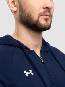 Худи и свитшоты Under Armour Rival Fleece FZ Hoodie модель 1379767-410 Фото