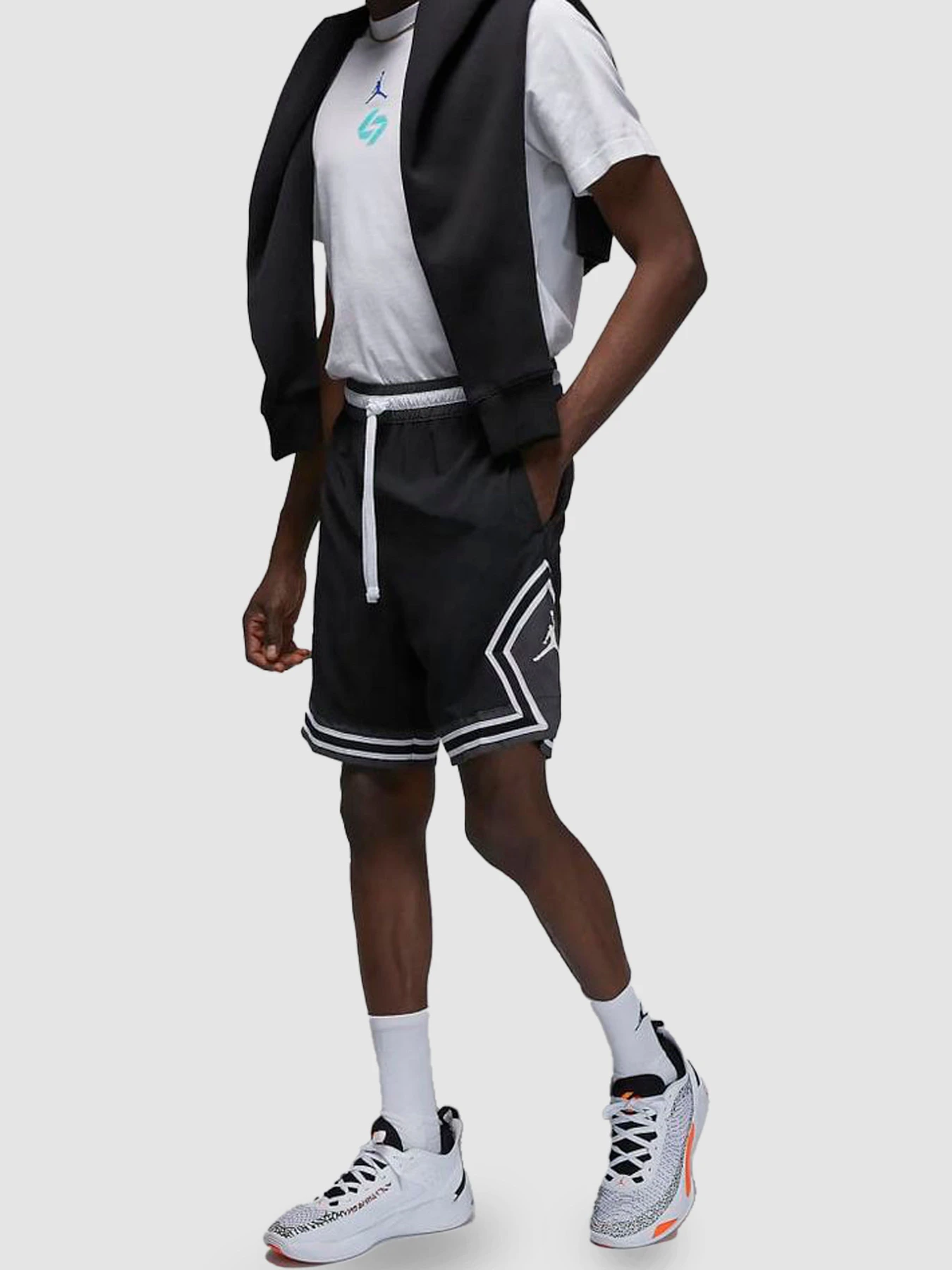 Шорти Jordan Dri-Fit Woven Diamond модель FB7580-010 Фото