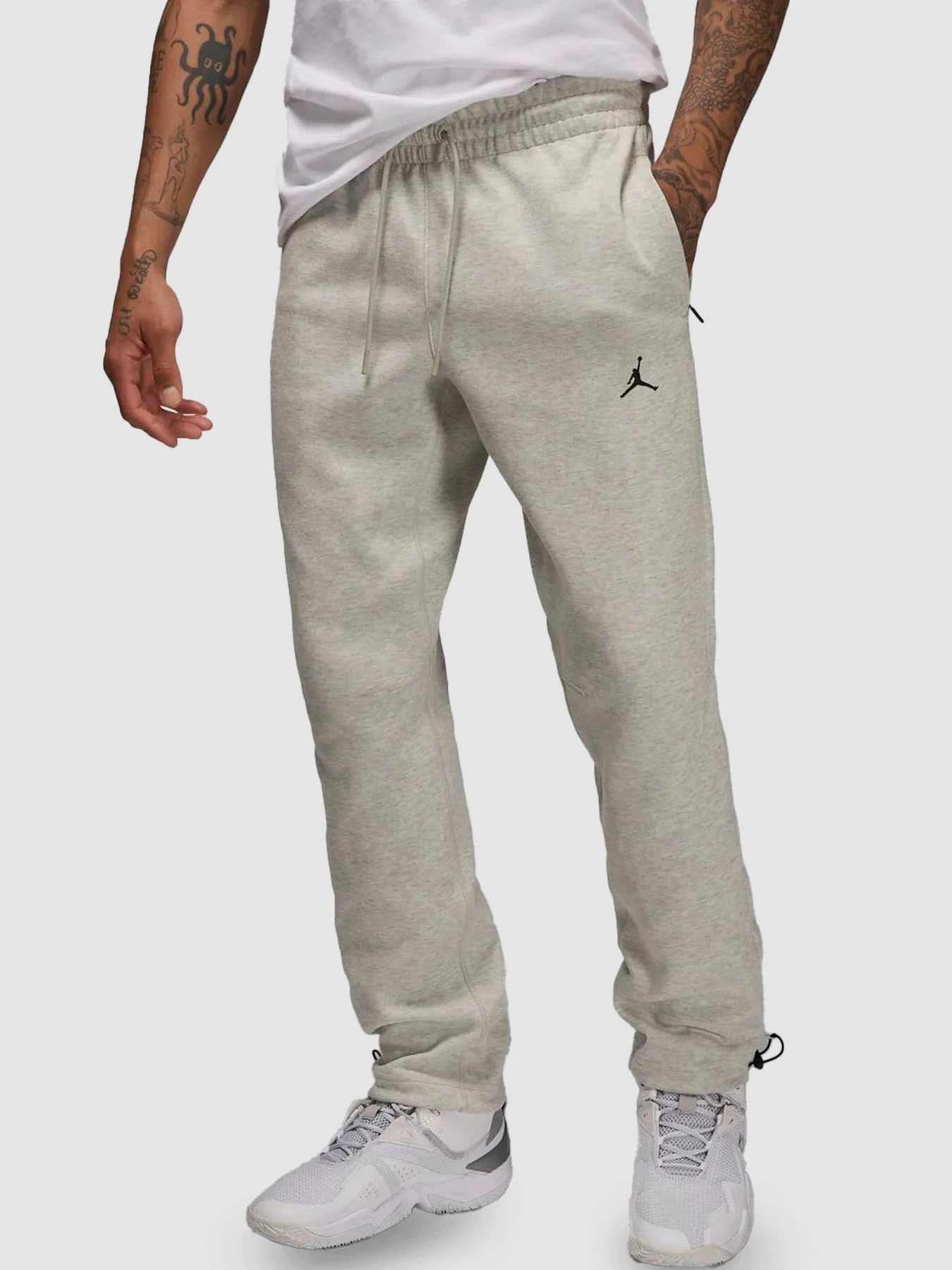 Брюки NIKE Dri-Fit Sport Hoop Fleece модель FV8604-050 Брюки NIKE Dri-Fit Sport Hoop Fleece модель FV8604-050 Фото
