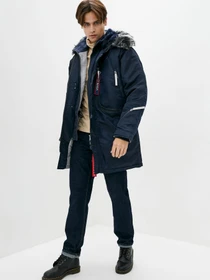 Куртки и дубленки Airboss модель 017600833221_blue Фото