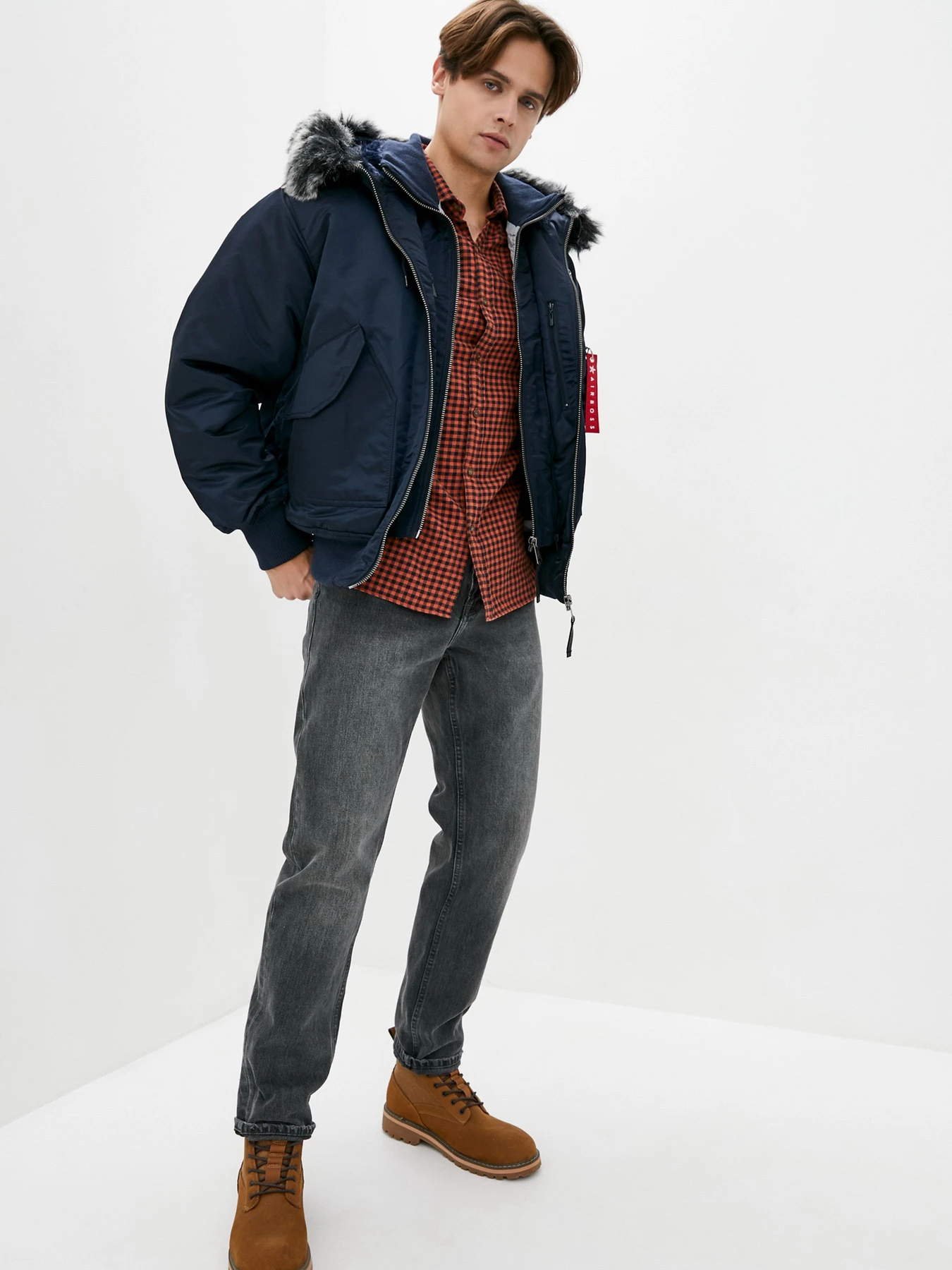 Куртки и дубленки Airboss модель 017600813221_blue Куртки и дубленки Airboss модель 017600813221_blue Фото