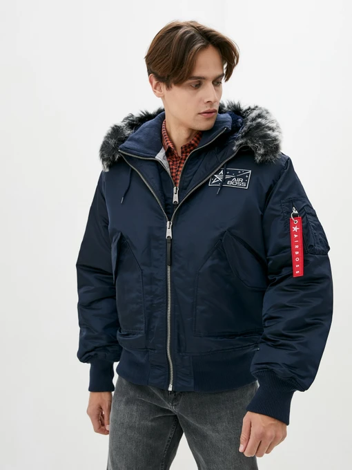 Куртки и дубленки Airboss модель 017600813221_blue Фото
