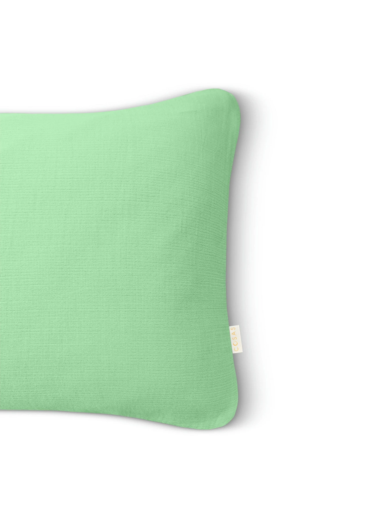 Наволочка муслин на подушку SEAFOAM Cosas модель 11Muslin_Biscay_40x60 Наволочка муслин на подушку SEAFOAM Cosas модель 11Muslin_Biscay_40x60 Фото