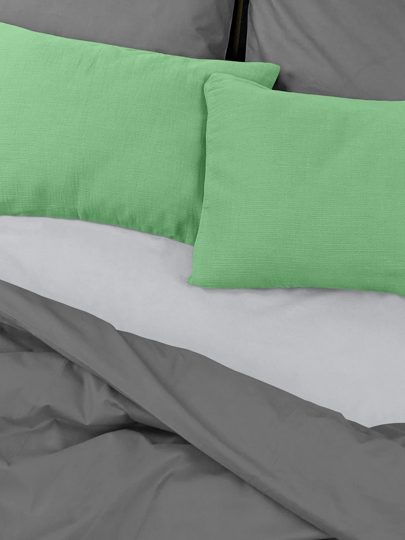 Наволочка муслин на подушку SEAFOAM Cosas модель 11Muslin_Biscay_40x60 Наволочка муслин на подушку SEAFOAM Cosas модель 11Muslin_Biscay_40x60 Фото