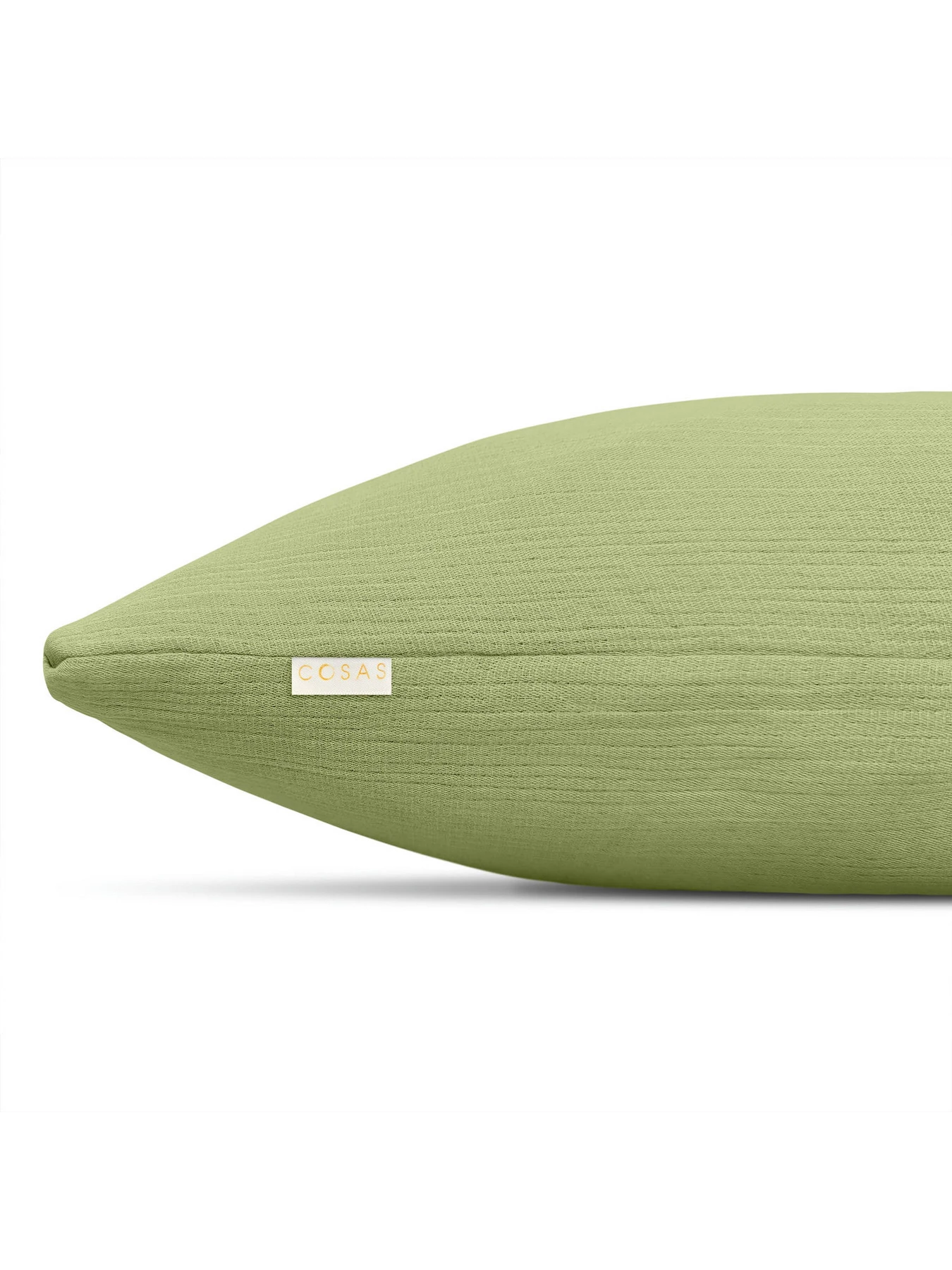 Наволочка муслин на подушку OLIVE Cosas модель 18Muslin_Olive_40x60 Наволочка муслин на подушку OLIVE Cosas модель 18Muslin_Olive_40x60 Фото