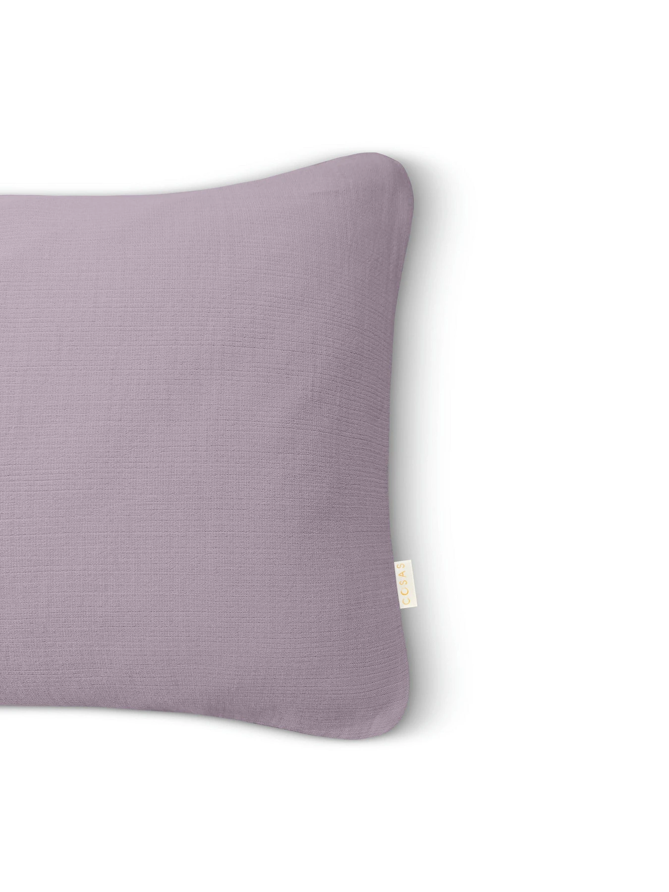 Наволочка муслин на подушку LILAC Cosas модель 24Muslin_Lilac_40x60 Наволочка муслин на подушку LILAC Cosas модель 24Muslin_Lilac_40x60 Фото
