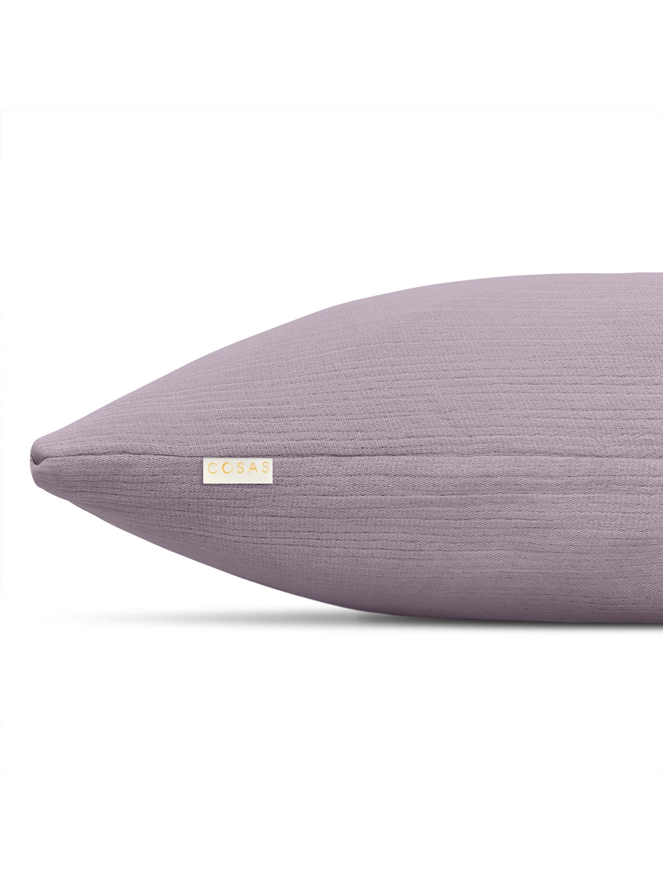 Наволочка муслин на подушку LILAC Cosas модель 24Muslin_Lilac_40x60 Наволочка муслин на подушку LILAC Cosas модель 24Muslin_Lilac_40x60 Фото