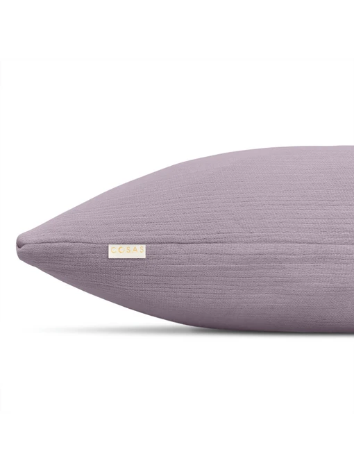 Наволочка муслін на подушку LILAC Cosas модель 24Muslin_Lilac_40x60 Фото
