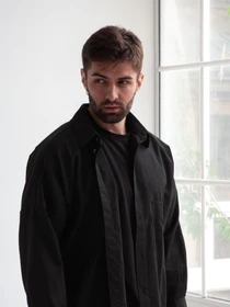 Сорочки IJ модель ij-sorochka-linen-black-man Фото