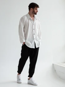 Рубашки IJ модель ij-sorochka-linen-white-man Фото