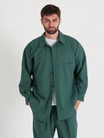 Рубашки IJ модель ij-sorochka-linen-emerald-man Фото