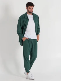 Штани IJ модель lipuchki-linen-emerald-man Фото