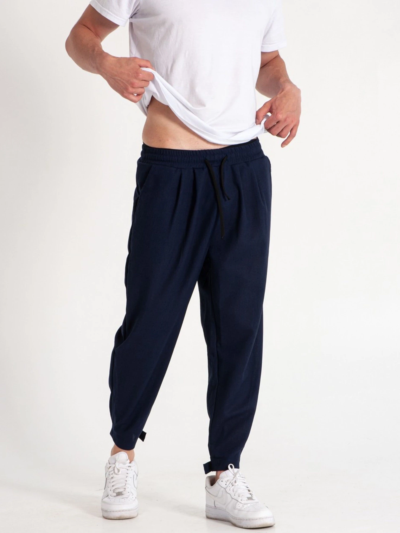 Штани IJ модель lipuchki-linen-navi-man Фото