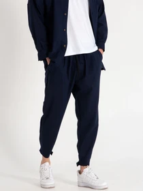 Брюки IJ модель lipuchki-linen-navi-man Фото