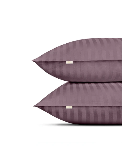 Набор наволочек сатин на подушку GRAPE Cosas модель SetPillow_StrSatin_56Grape_40x60 Фото