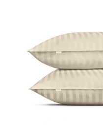 Набор наволочек сатин на подушку BISCUIT Cosas модель SetPillow_StrSatin_27Biscuit_40x60 Фото