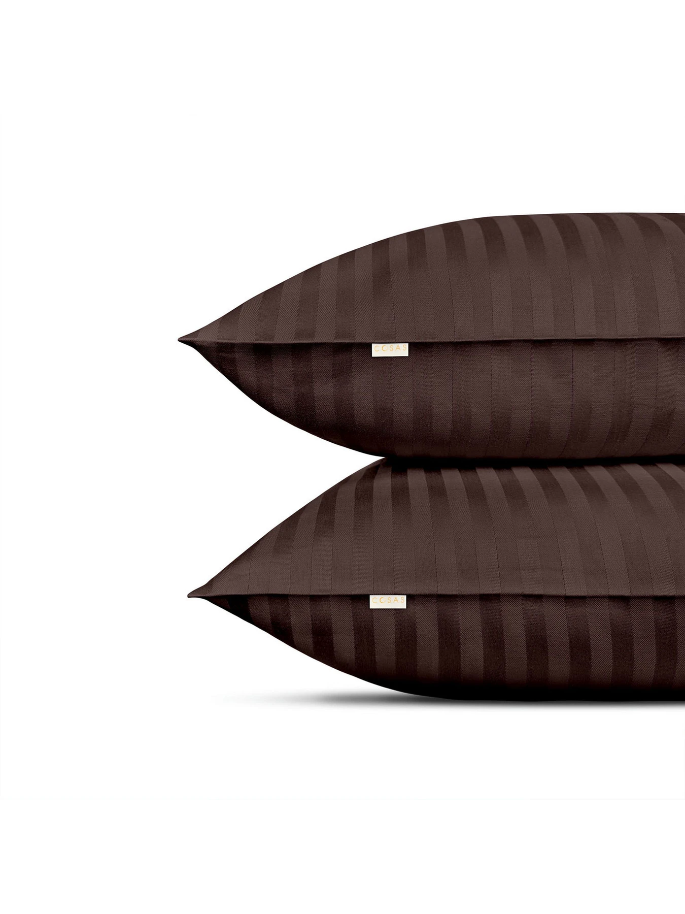 Набор наволочек сатин на подушку WALNUT Cosas модель SetPillow_StrSatin_26Walnut_40x60 Набор наволочек сатин на подушку WALNUT Cosas модель SetPillow_StrSatin_26Walnut_40x60 Фото