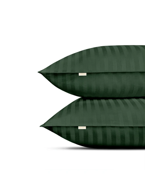 Набор наволочек сатин на подушку FOREST Cosas модель SetPillow_StrSatin_18Forest_40x60 Фото