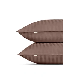 Набор наволочек сатин на подушку LATTE Cosas модель SetPillow_StrSatin_08Latte_40x60 Фото