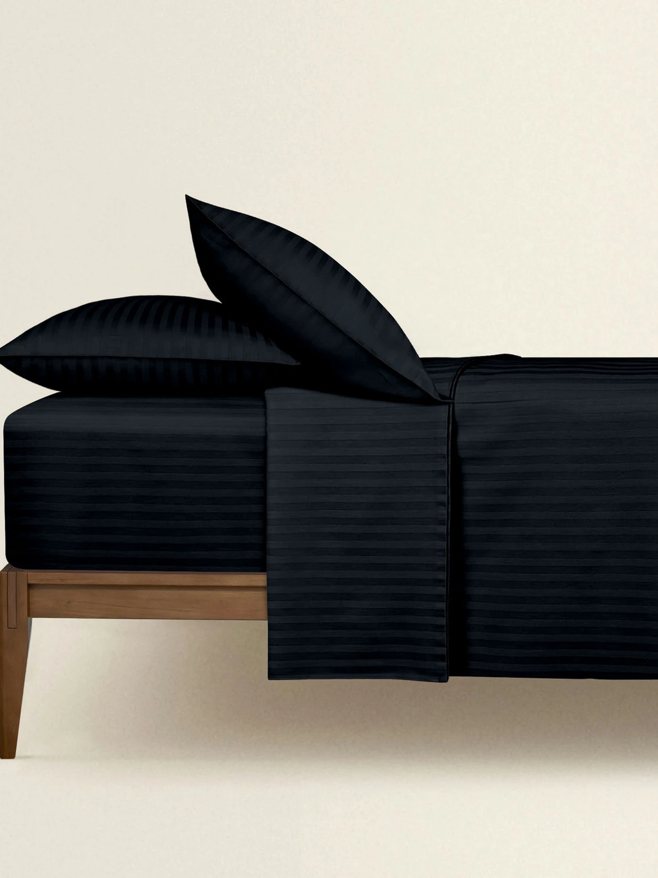 Набір наволочок сатин на подушку ONYX Cosas модель SetPillow_StrSatin_00Onyx_40x60 Фото