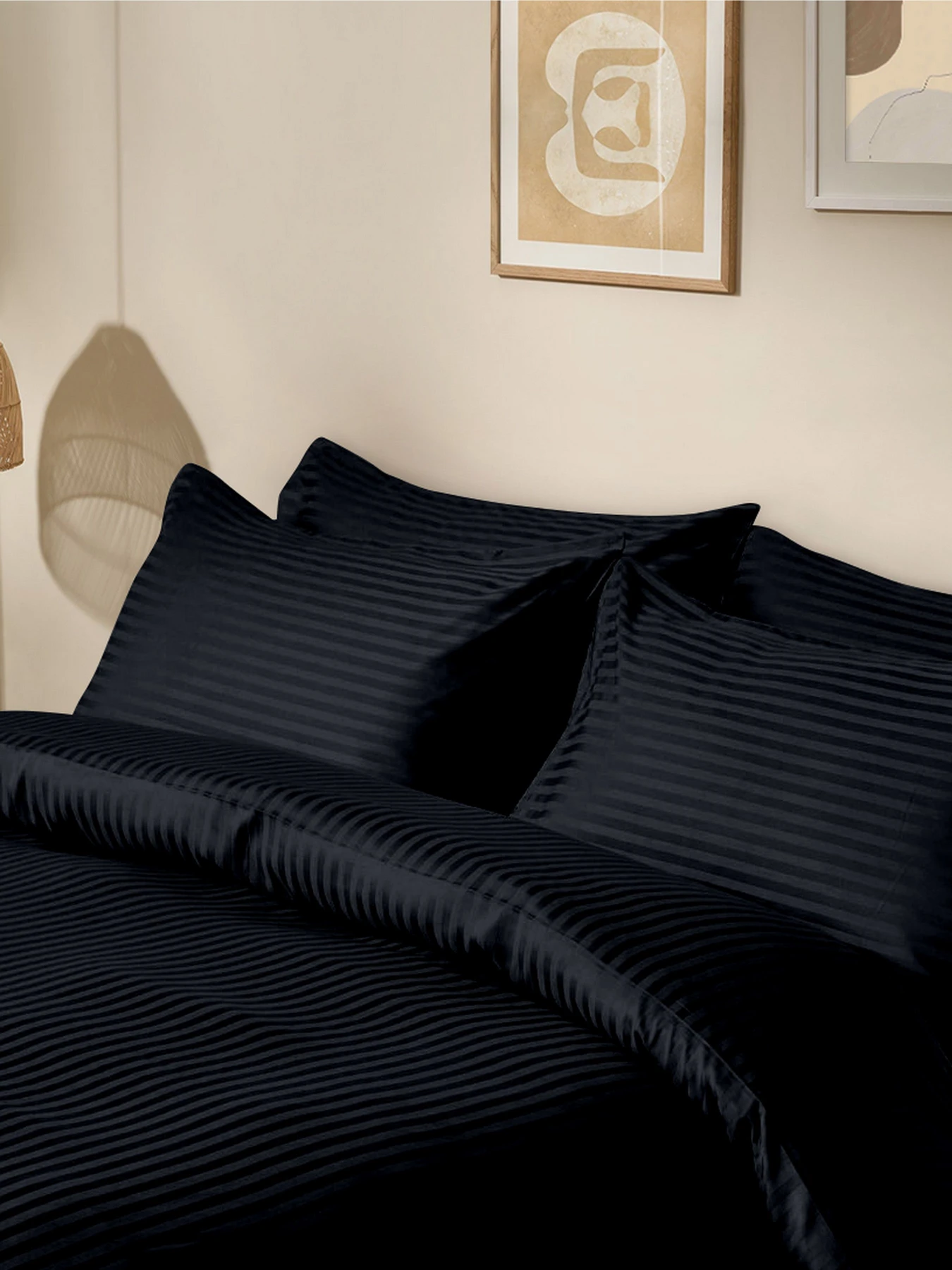 Набір наволочок сатин на подушку ONYX Cosas модель SetPillow_StrSatin_00Onyx_40x60 Фото