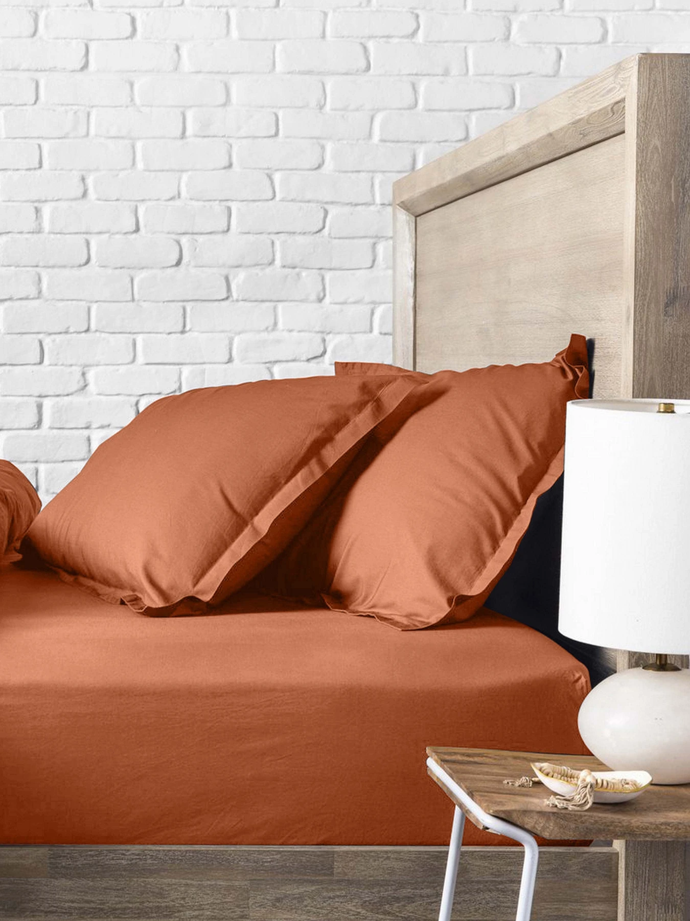 Набір наволочок на подушку AMBER Cosas модель SetPillow_RanforsTerrakot_40x60 Набір наволочок на подушку AMBER Cosas модель SetPillow_RanforsTerrakot_40x60 Фото