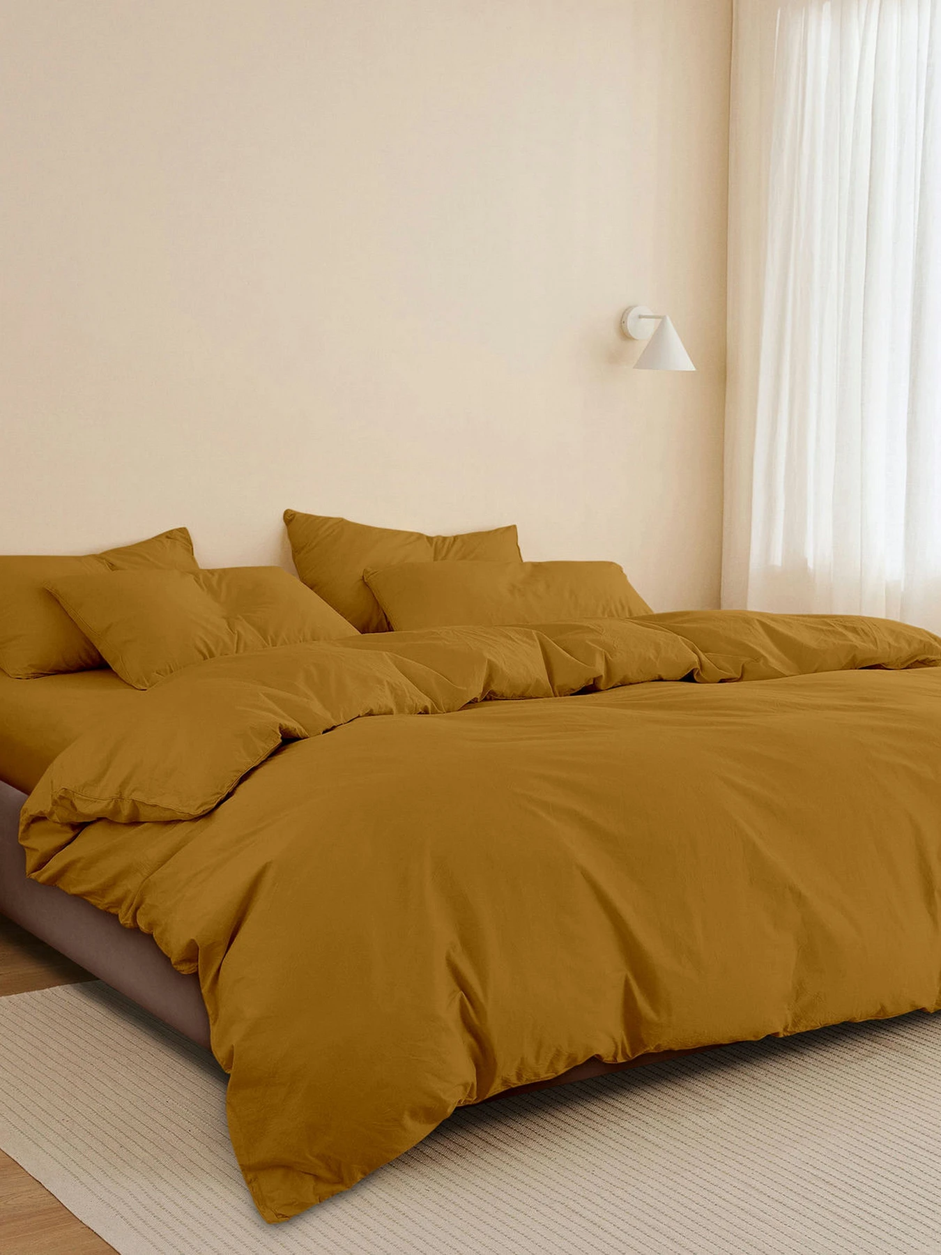 Набор наволочек на подушку CURCUMA Cosas модель SetPillow_RanforsMustard_50x70 Набор наволочек на подушку CURCUMA Cosas модель SetPillow_RanforsMustard_50x70 Фото