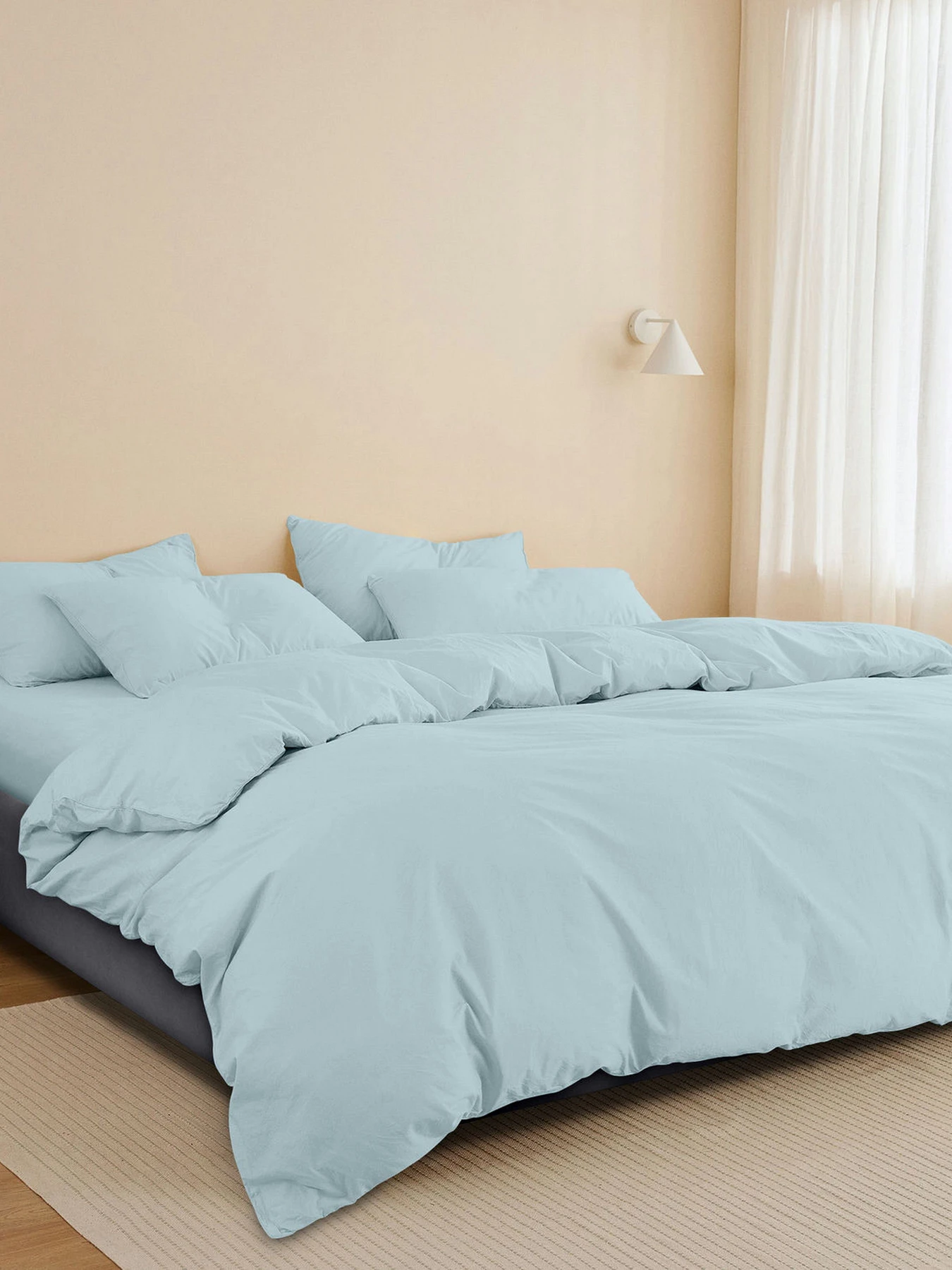 Набір наволочок на подушку SKYEY Cosas модель SetPillow_RanforsLightBlue_50x70 Набір наволочок на подушку SKYEY Cosas модель SetPillow_RanforsLightBlue_50x70 Фото