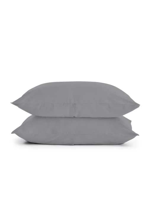 Набор наволочек на подушку SHADOW Cosas модель SetPillow_RanforsGraphite_50x70 Фото