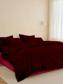 Набір наволочок на подушку RUBY Cosas модель SetPillow_RanforsBordo_50x70 Фото