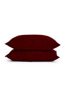 Набор наволочек на подушку RUBY Cosas модель SetPillow_RanforsBordo_50x70 Фото