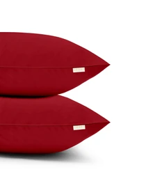 Набор наволочек на подушку BURGUNDY Cosas модель SetPillow_80RanforsBurgundy_40x60 Фото