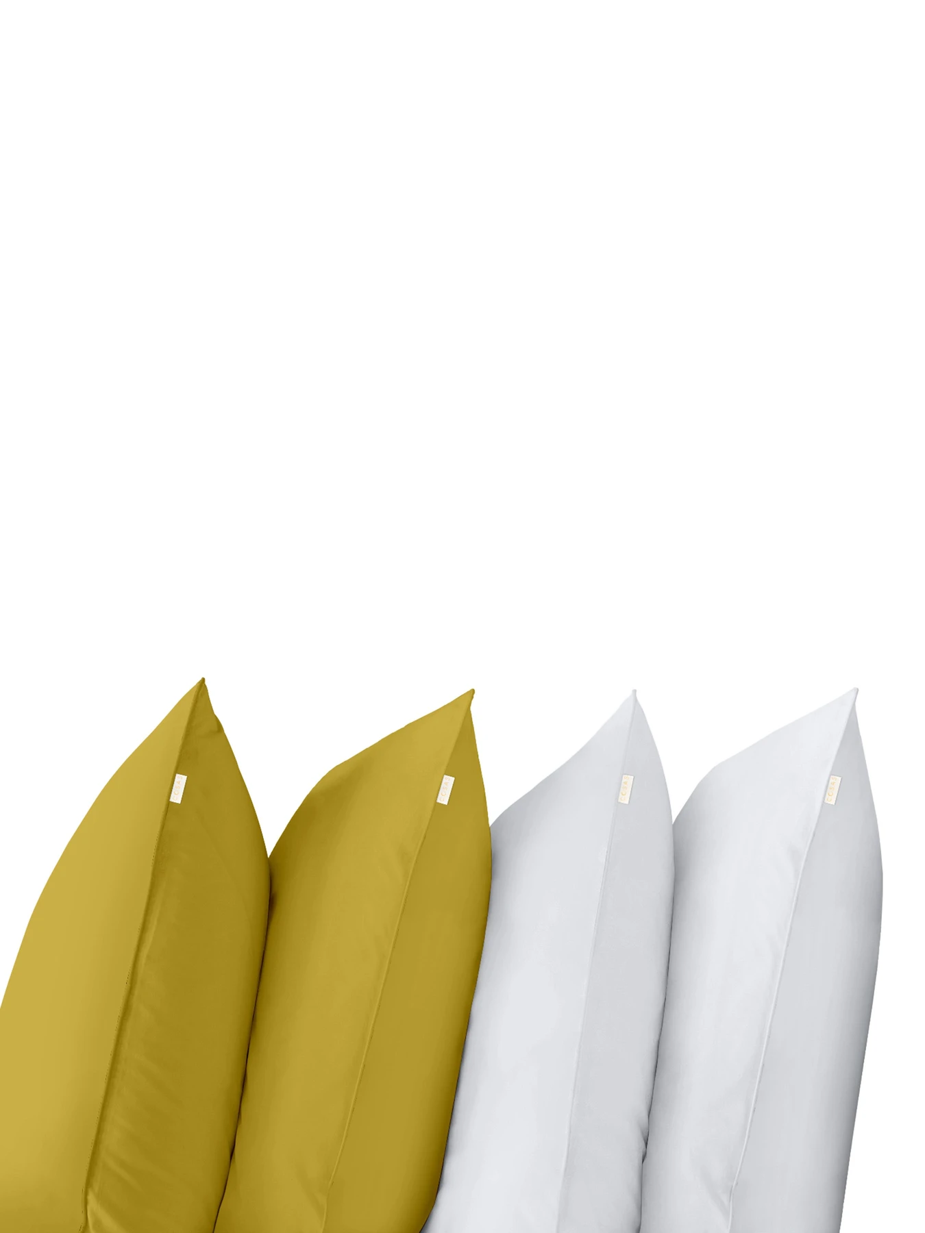 Набор наволочек на подушку MARMALADE & WHITE SET Cosas модель Set4Pillow_94Marmalade_01White_50x70 Набор наволочек на подушку MARMALADE & WHITE SET Cosas модель Set4Pillow_94Marmalade_01White_50x70 Фото