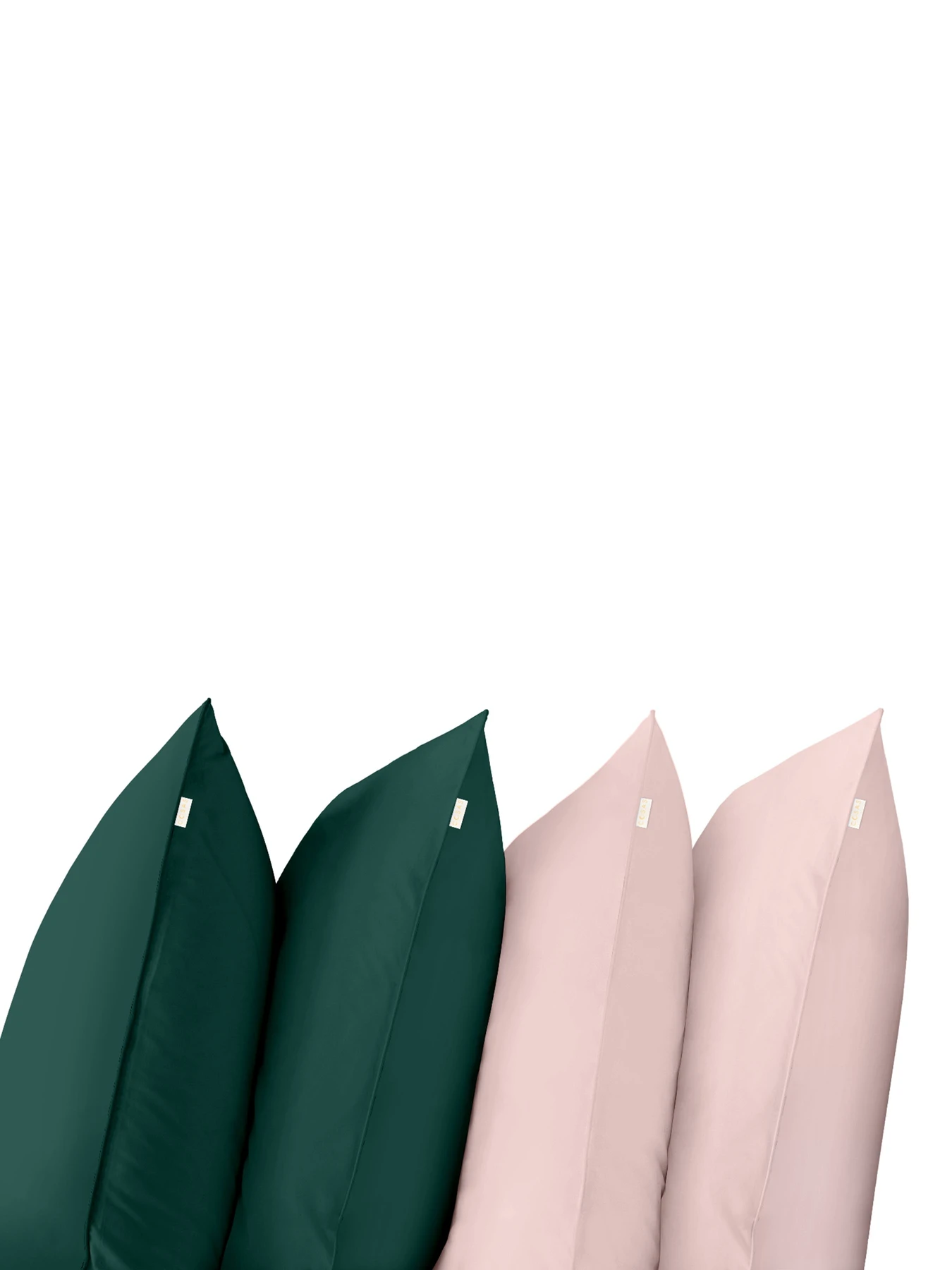 Набор наволочек на подушку DARK GREEN & ROSE SET Cosas модель Set4Pillow_91GreenDark_40Rose_50x70 Набор наволочек на подушку DARK GREEN & ROSE SET Cosas модель Set4Pillow_91GreenDark_40Rose_50x70 Фото