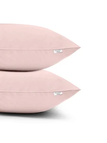 Набор наволочек на подушку DARK GREEN & ROSE SET Cosas модель Set4Pillow_91GreenDark_40Rose_50x70 Фото