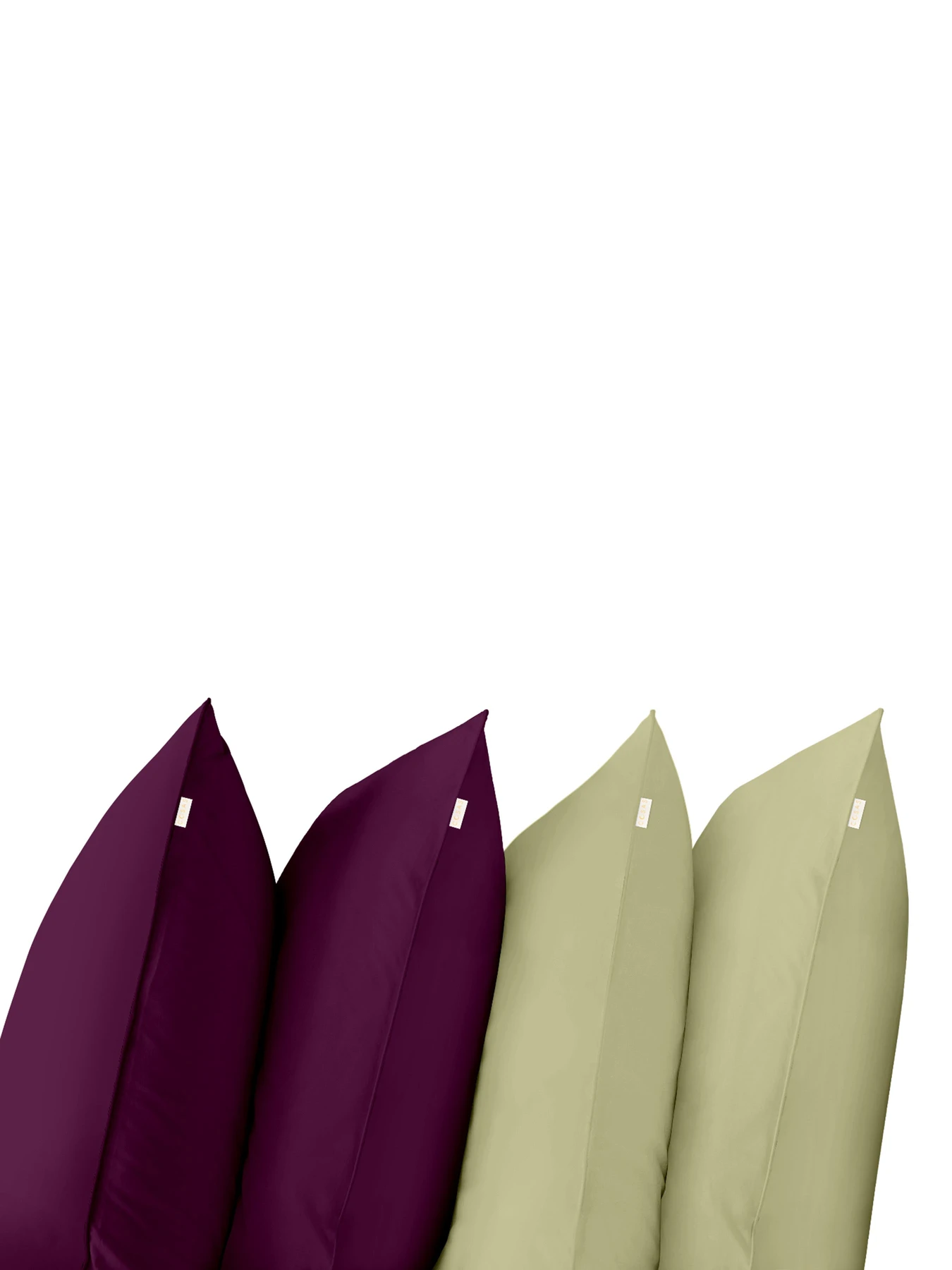 Набор наволочек на подушку DARK CHERRY & OLIVE SET Cosas модель Set4Pillow_77CherryDark_78Olive_50x70 Набор наволочек на подушку DARK CHERRY & OLIVE SET Cosas модель Set4Pillow_77CherryDark_78Olive_50x70 Фото