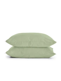 Набор наволочек на подушку DARK CHERRY & OLIVE SET Cosas модель Set4Pillow_77CherryDark_78Olive_50x70 Фото