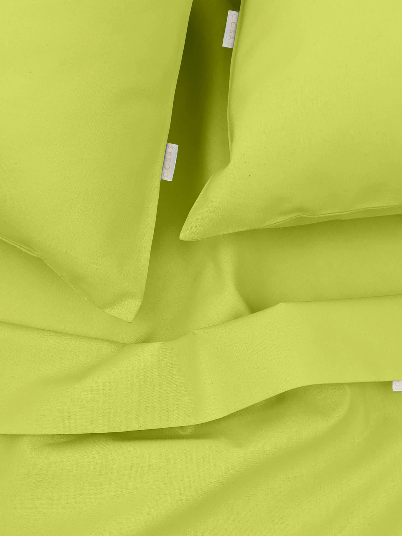 Набор наволочек на подушку LIME & GREY SET Cosas модель Set4Pillow_70Lime_52Grey_50x70 Набор наволочек на подушку LIME & GREY SET Cosas модель Set4Pillow_70Lime_52Grey_50x70 Фото