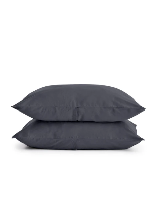Набор наволочек сатин на подушку GREY Cosas модель SetPillow_Satin_38Beluga_40x60 Фото