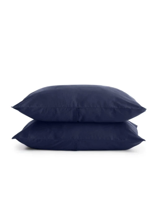 Набор наволочек сатин на подушку BLUE Cosas модель SetPillow_Satin_66Blue_40x60 Фото