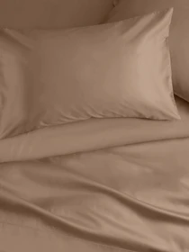 Набір наволочок сатин на подушку BEIGE Cosas модель SetPillow_Satin_27Sand_40x60 Фото