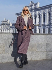 Пальта та плащі MilaNova модель Плащ Q-44 фреза Фото