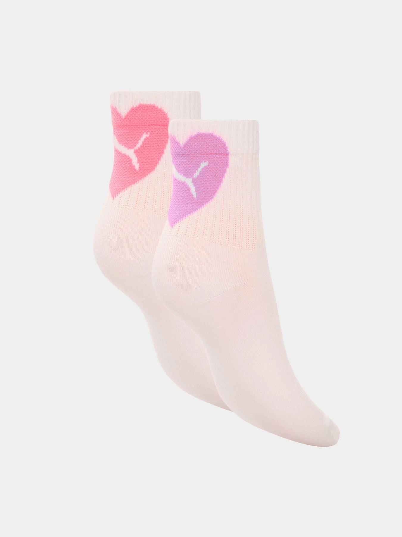Носки и гольфы PUMA Women Heart Quarter 2p модель 938746 Фото